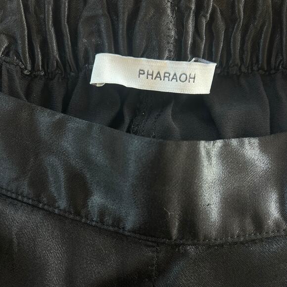Pharaoh Collection Black Pia Pant in Vintage Satin Size 3/L - Picture 5 of 6